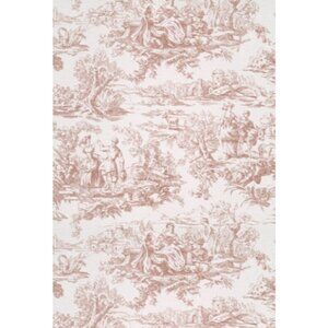 New Little Greene Paint & Paper Wallpaper Blush Lovers Toile Paste